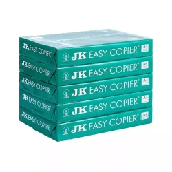JK Easy 70 GSM A4 Size Multipurpose Copier Paper 500 Sheets White (Pack of 5 Ream)