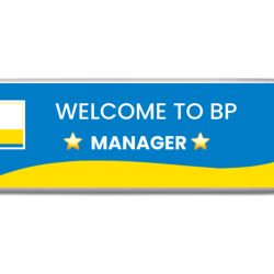 Fuel Pump Staff Badge - BP
